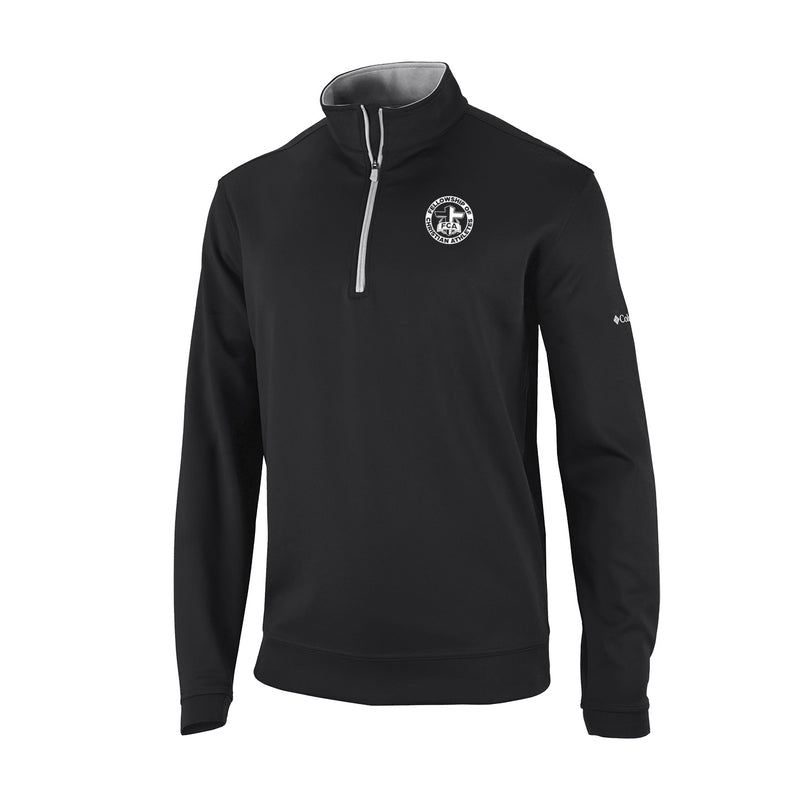 Men's Omni-Wick Wickham Hills 1/4 Zip - Black