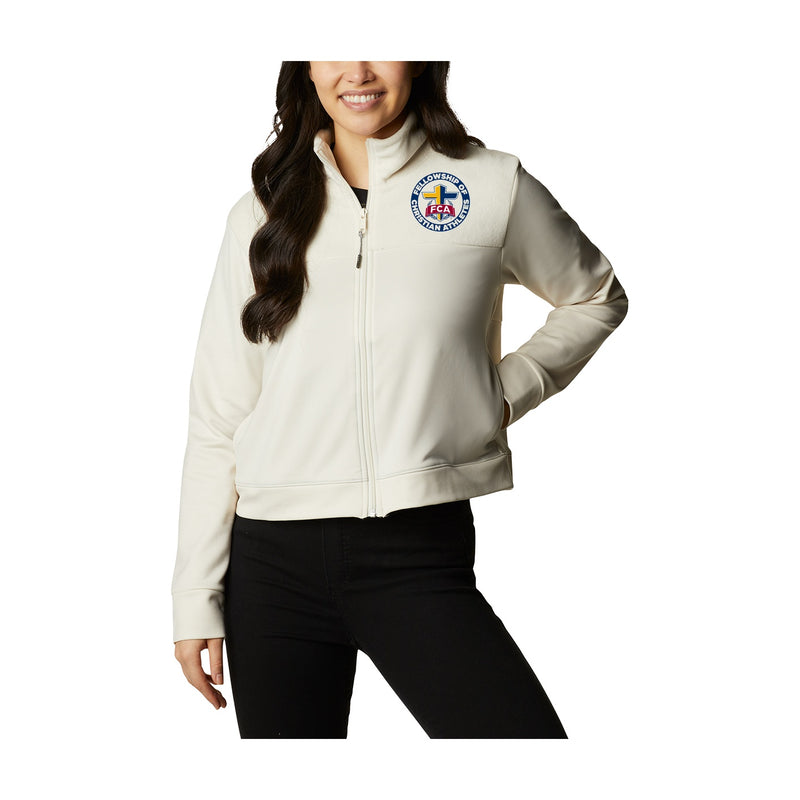 Women's Columbia River Fleece Full Zip - Chalk