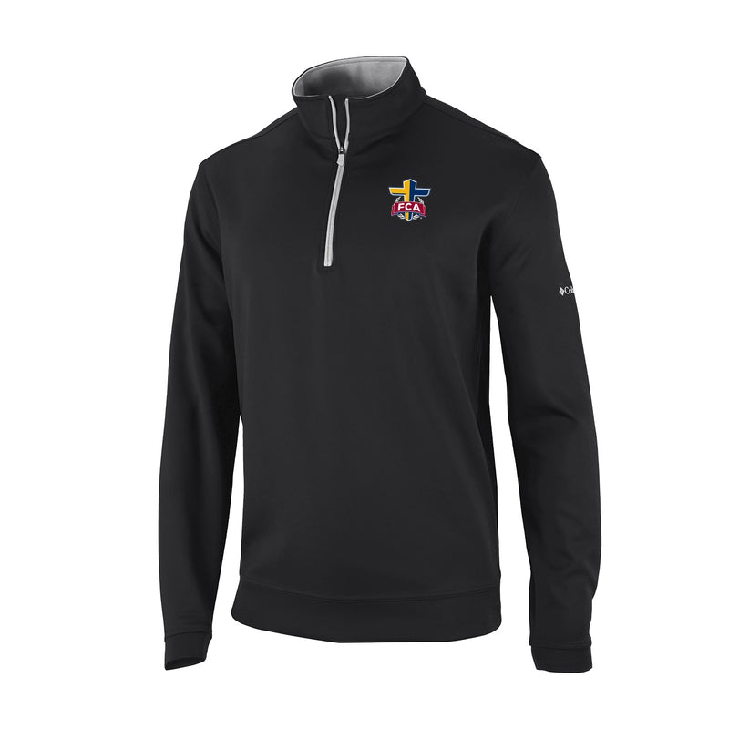 Men's Omni-Wick Wickham Hills 1/4 Zip - Black