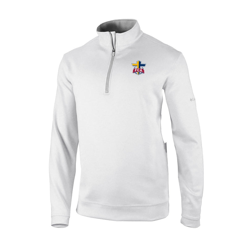 Men's Omni-Wick Wickham Hills 1/4 Zip - White