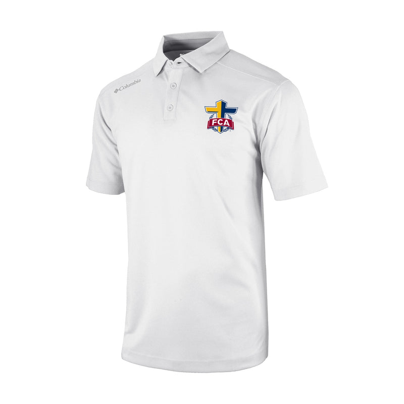 Men's Omni-Wick Shotgun Polo - White