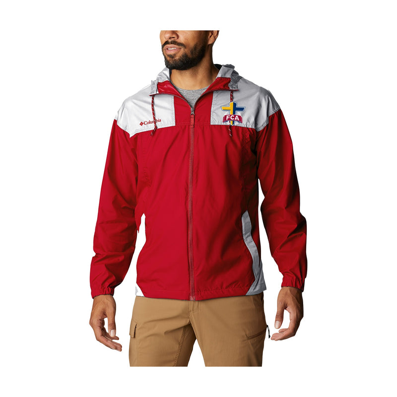 Men's Flash Challenger Windbreaker - Intense Red