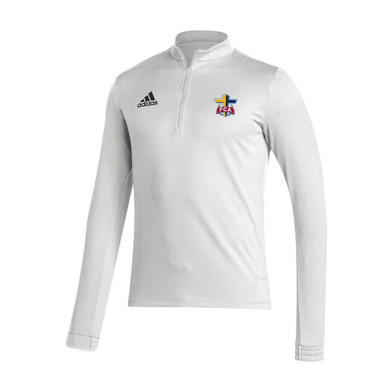 Men's Entrada22 Training 1/4 Zip  - White