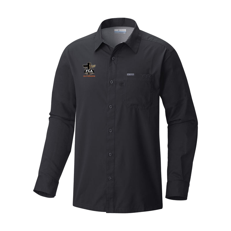 Men's Slack Tide Long Sleeve Shirt - Black