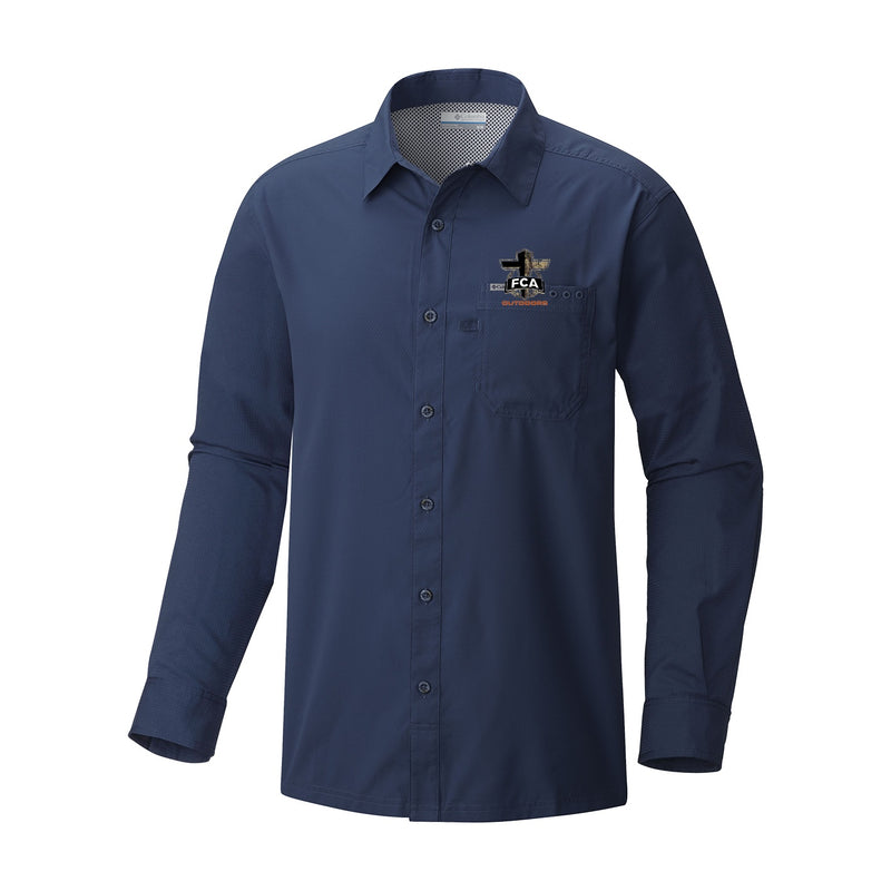 Men's Slack Tide Long Sleeve Shirt - Collegiate Navy