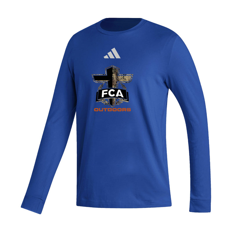 Men's Fresh Long Sleeve Tee  - Collegiate Royal