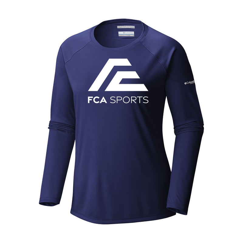 Women's Tidal Tee Long Sleeve Shirt - Collegiate Navy