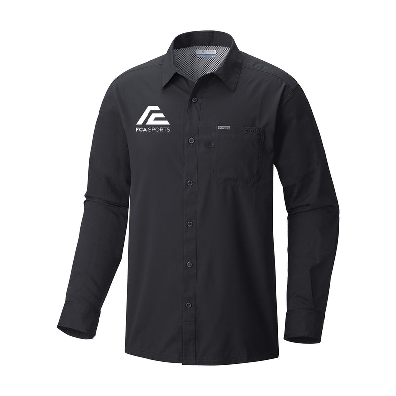 Men's Slack Tide Long Sleeve Shirt - Black