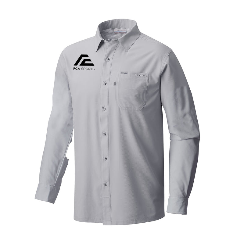 Men's Slack Tide Long Sleeve Shirt - Cool Grey