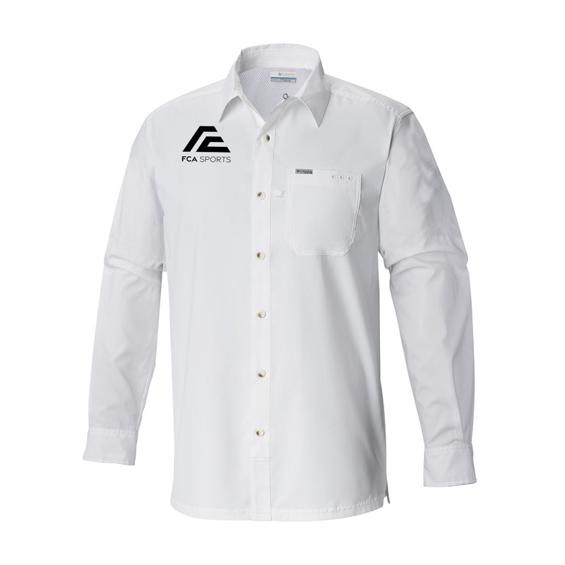 Men's Slack Tide Long Sleeve Shirt - White