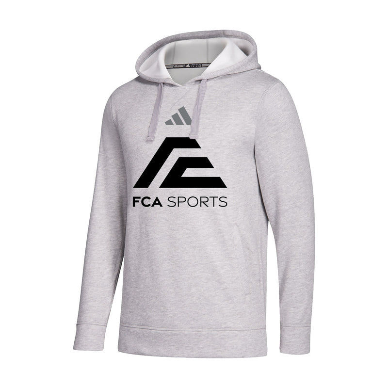 Men's Fleece Hood  - Medium Grey Heather