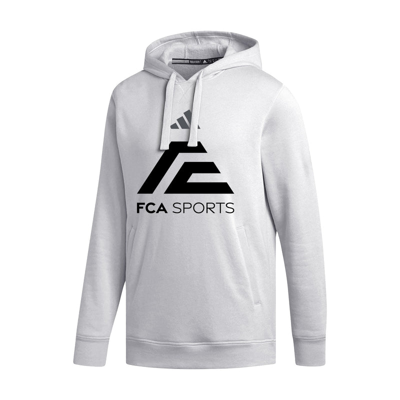 Men's Fleece Hood  - White