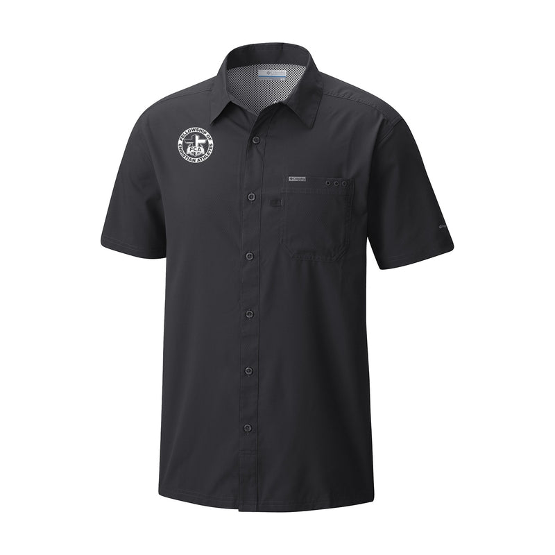 Men's Slack Tide Camp Shirt - Black
