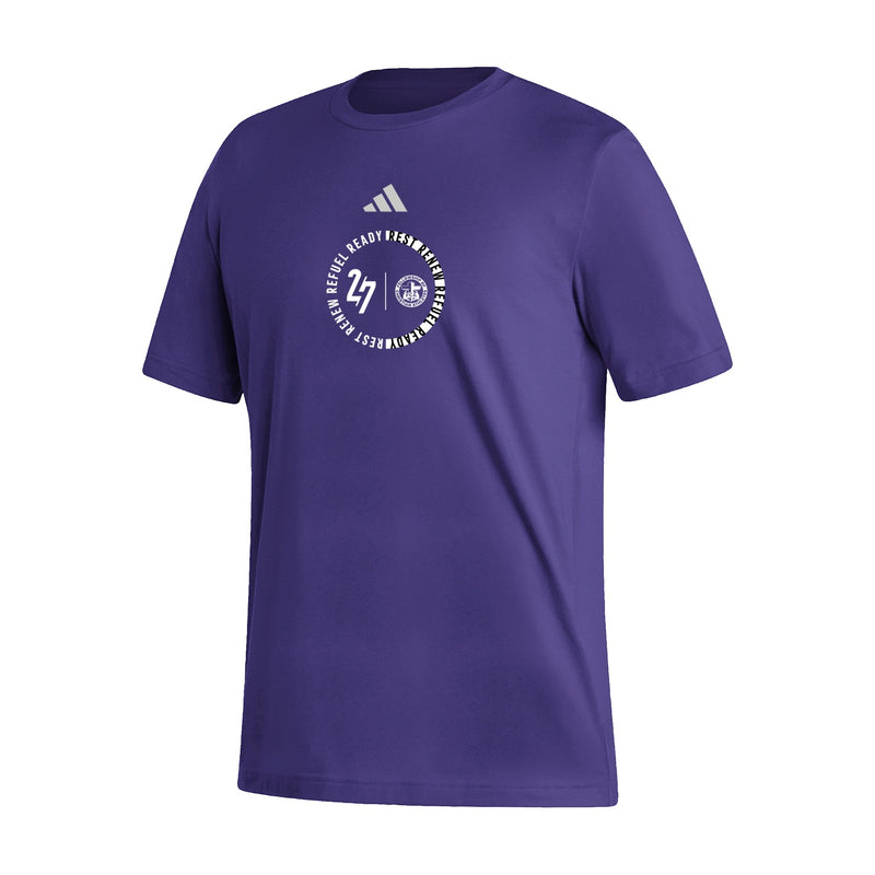 Men's Fresh Short Sleeve Tee  - Collegiate Purple
