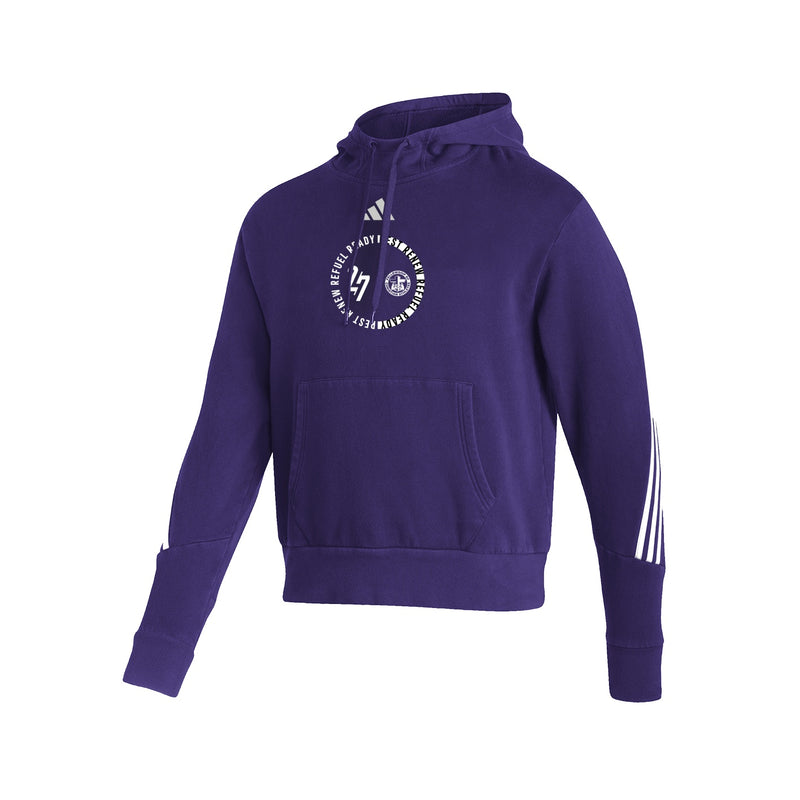 Fashion Pullover Hoodie - Collegiate Purple