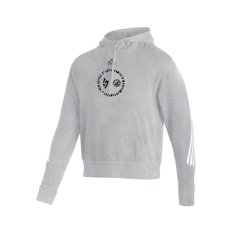 Fashion Pullover Hoodie - Medium Grey Heather