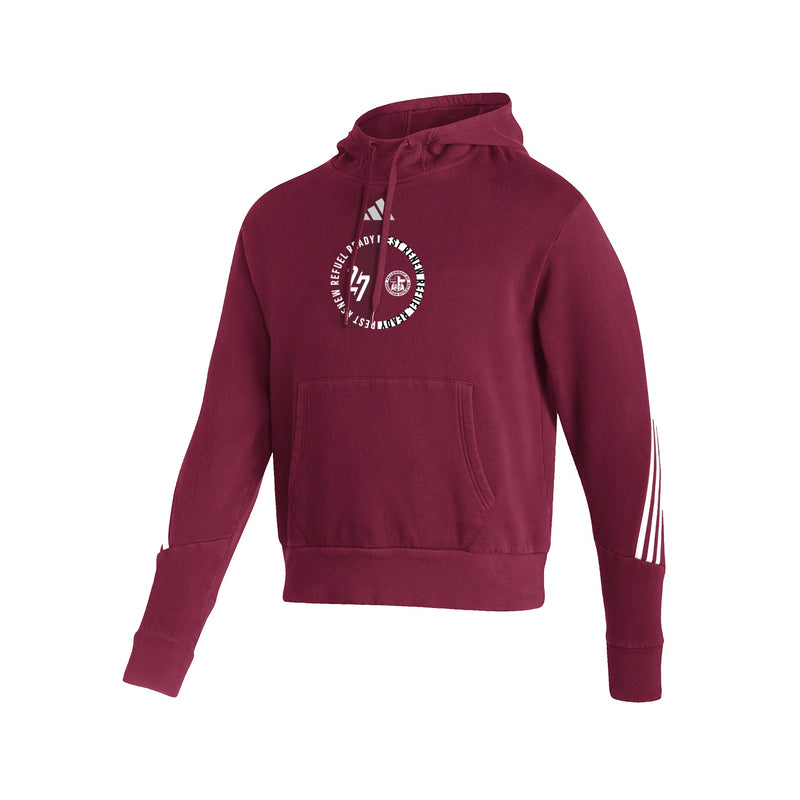 Fashion Pullover Hoodie - Collegiate Burgundy