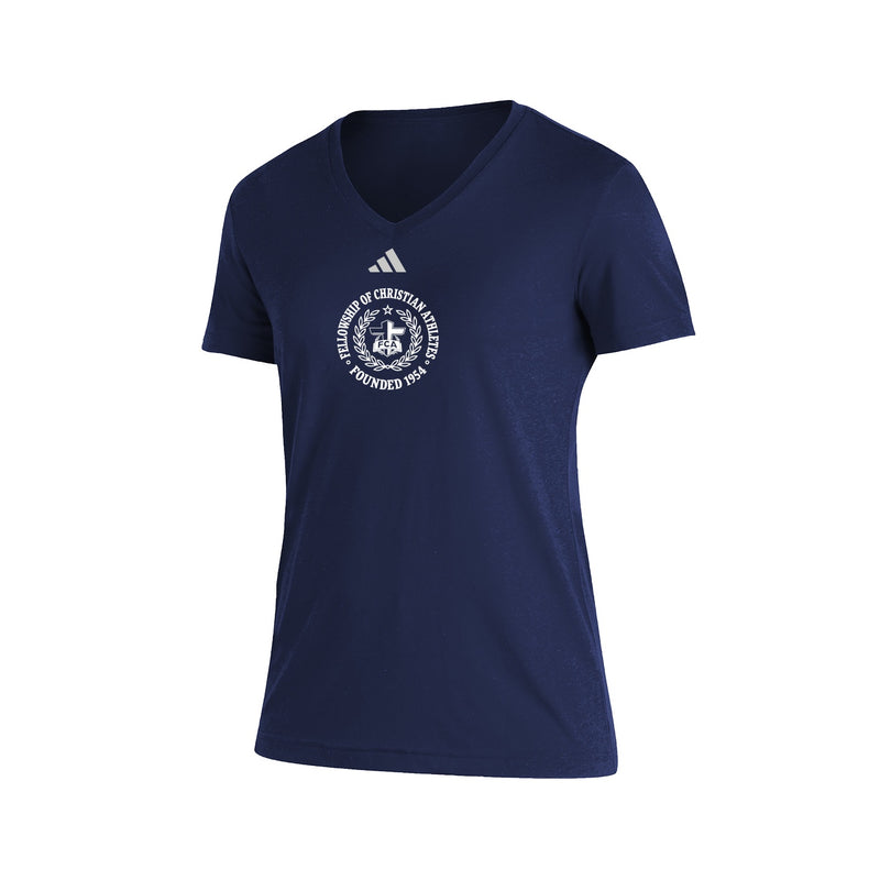 Womens Blend SS Tee - Night Navy