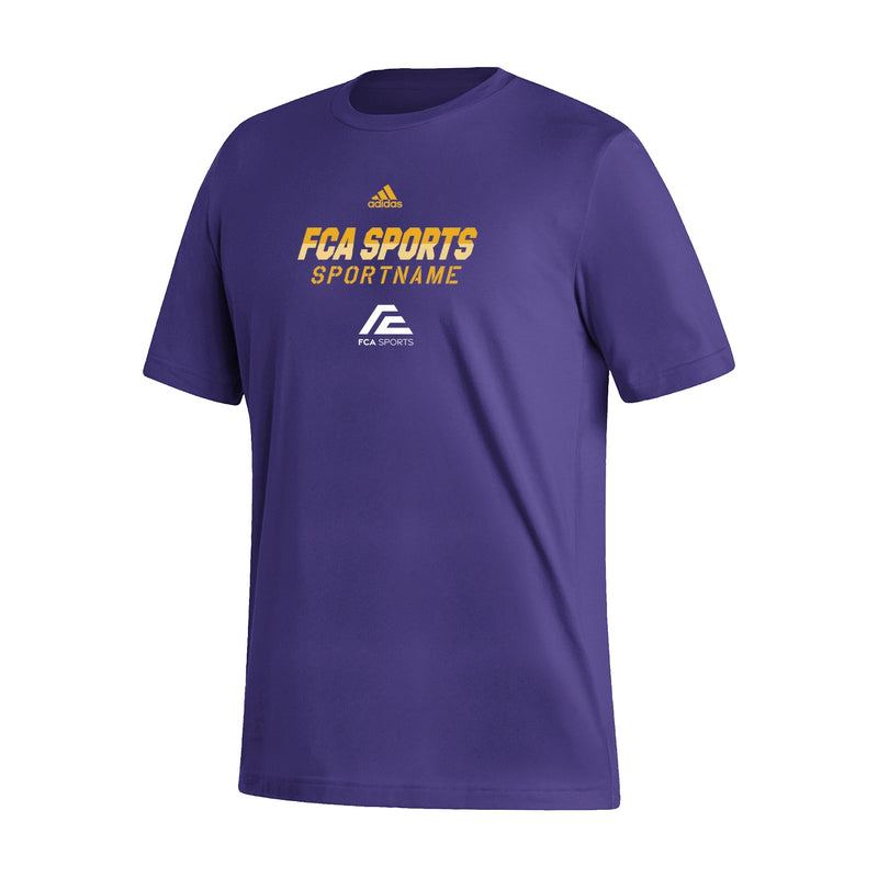 Men's Fresh Short Sleeve Tee  - Collegiate Purple