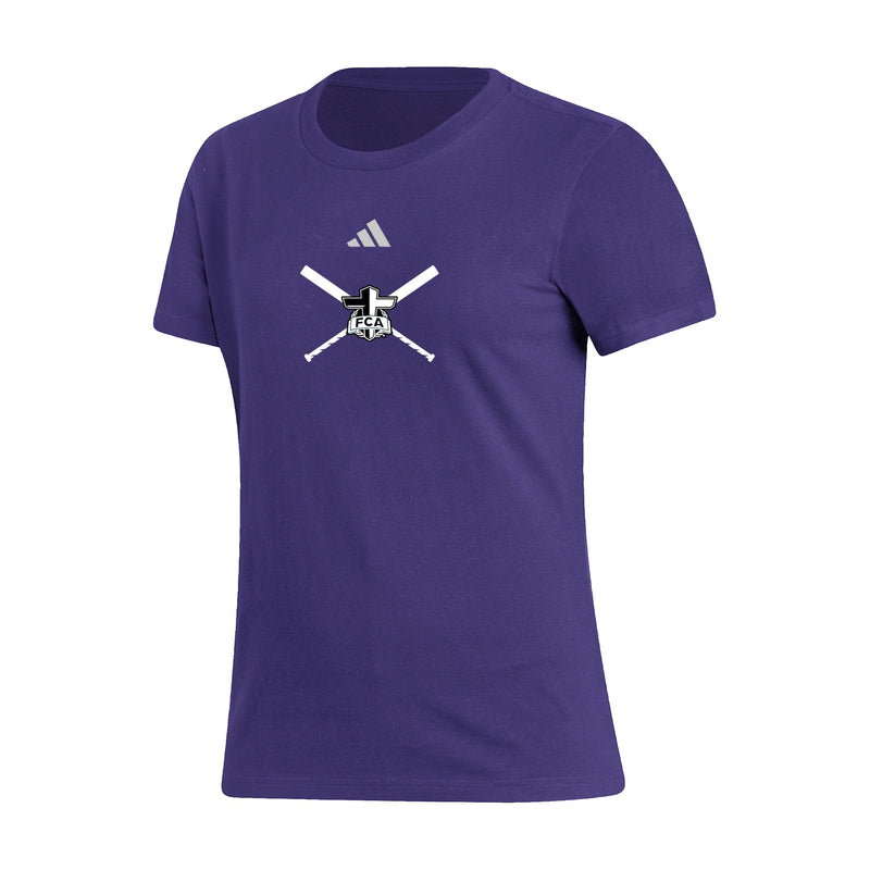 Women's Fresh Short Sleeve Tee  - Collegiate Purple