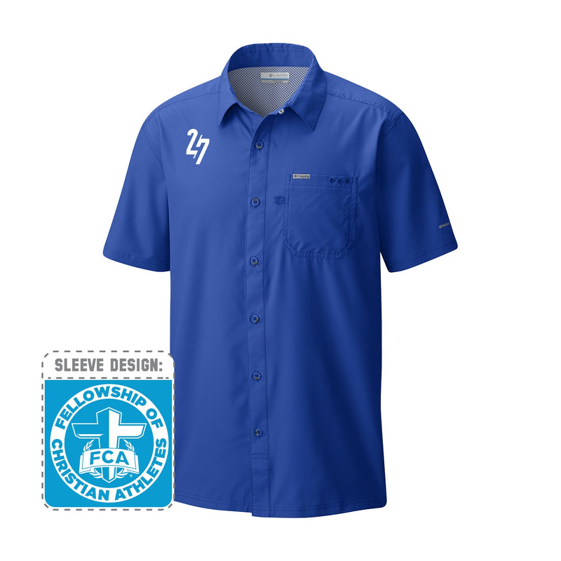 Men's Slack Tide Camp Shirt - Azul