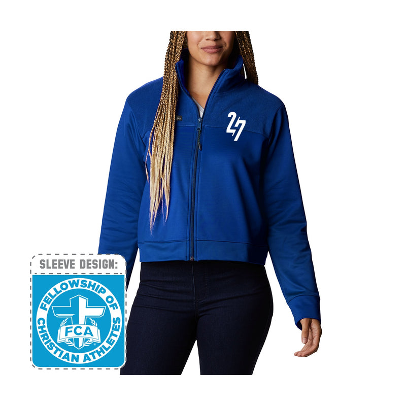 Women's Columbia River Fleece Full Zip - Azul