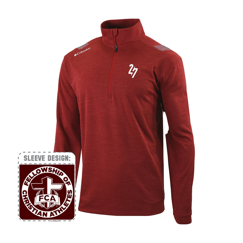 Oakland Downs Pullover - Intense Red