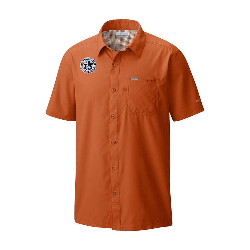 Men's Slack Tide Camp Shirt - State Orange