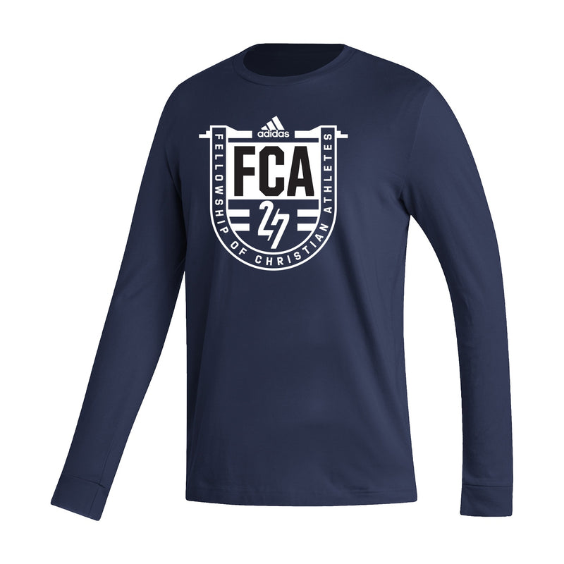 Men's Fresh Long Sleeve Tee  - Collegiate Navy