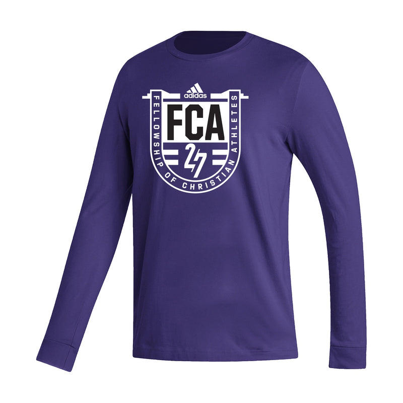 Men's Fresh Long Sleeve Tee  - Collegiate Purple