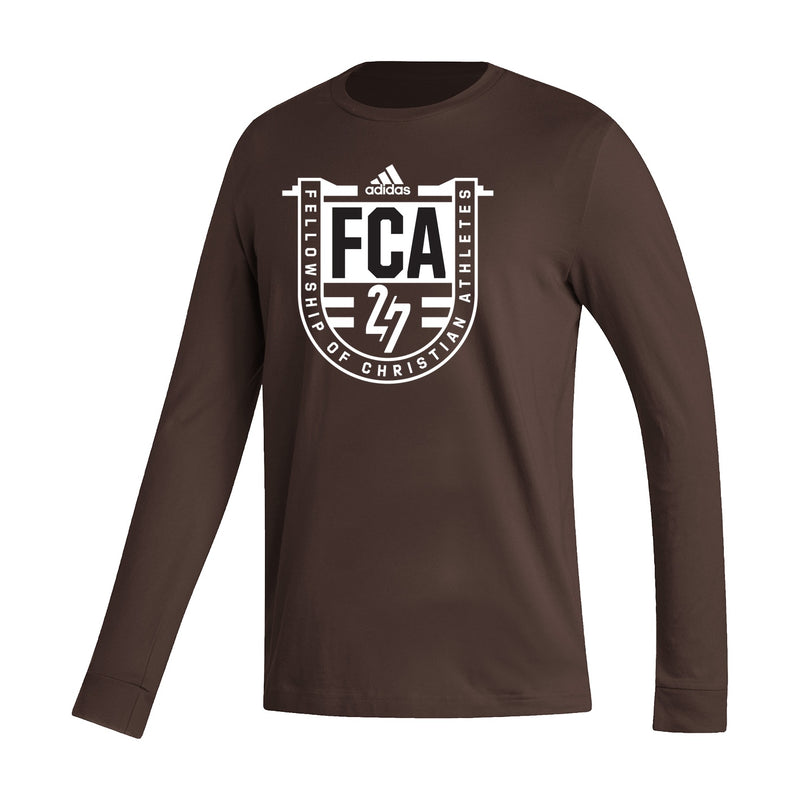 Men's Fresh Long Sleeve Tee  - Dark Brown