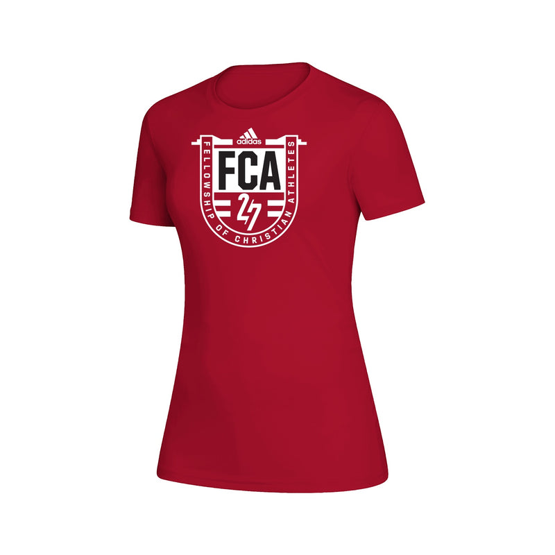 Womens Creator Short Sleeve Tee - Power Red