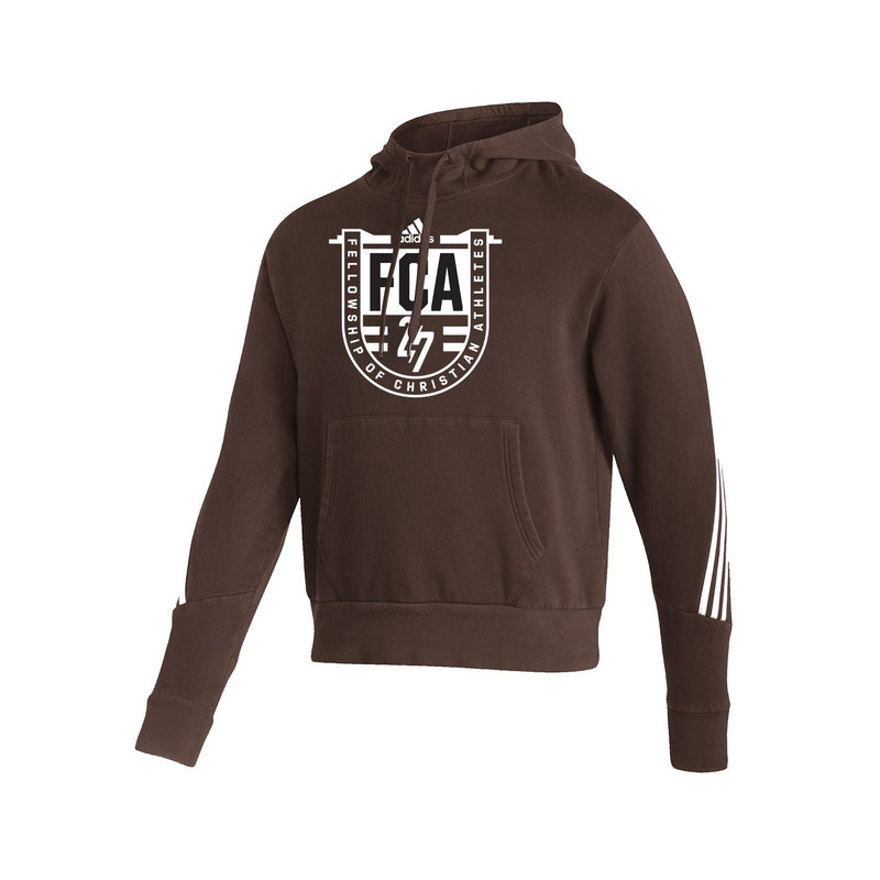 Fashion Pullover Hoodie - Dark Brown