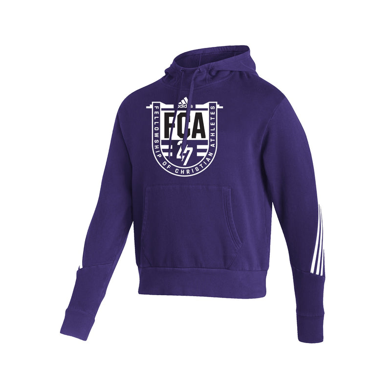 Fashion Pullover Hoodie - Collegiate Purple