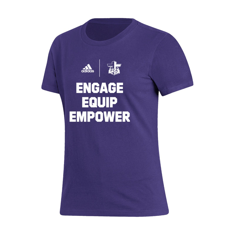 Women's Fresh Short Sleeve Tee  - Collegiate Purple