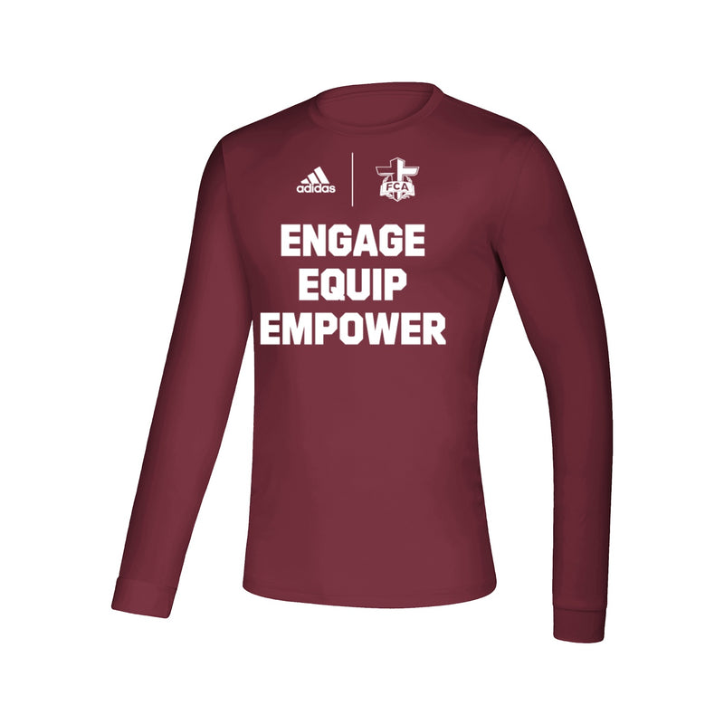 Creator Long Sleeve Tee - Collegiate Burgundy